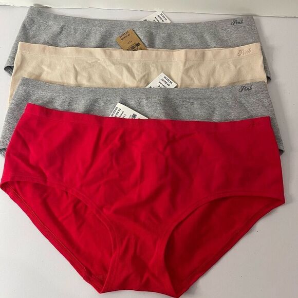 New! Pink| 4 pack|Hiphugger| Hipster - Picture 1 of 13